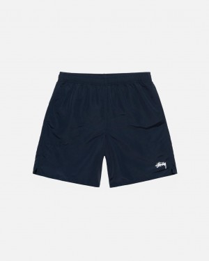 Costume De Baie Barbati Stussy Stock Apa Scurte Bleumarin | CFK-5477