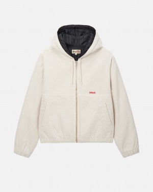 Geci Barbati Stussy Lucru Jacket Insulated Panza Bej | JKL-5841