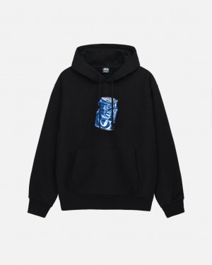 Hanorac cu Gluga Barbati Stussy Soda Can Hoodie Negrii | SXZ-4036