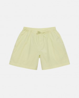 Pantaloni Scurti Dama Stussy Tekla Poplin Pyjama Shorts Verzi Deschis | RAA-2348