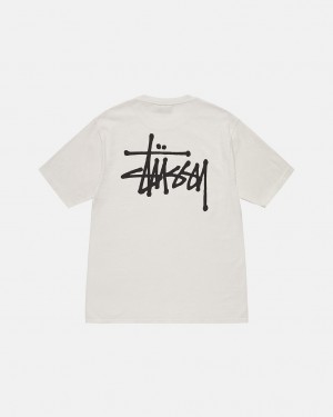 Tricou Barbati Stussy Basic Stussy Tee Bej | RTJ-8684