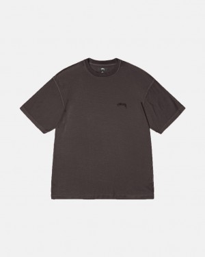 Tricou Barbati Stussy Lazy Tee Negrii | KXF-9019