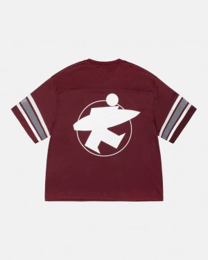 Topuri Barbati Stussy Surfman Mesh Football Jersey Visinii | CYR-6997