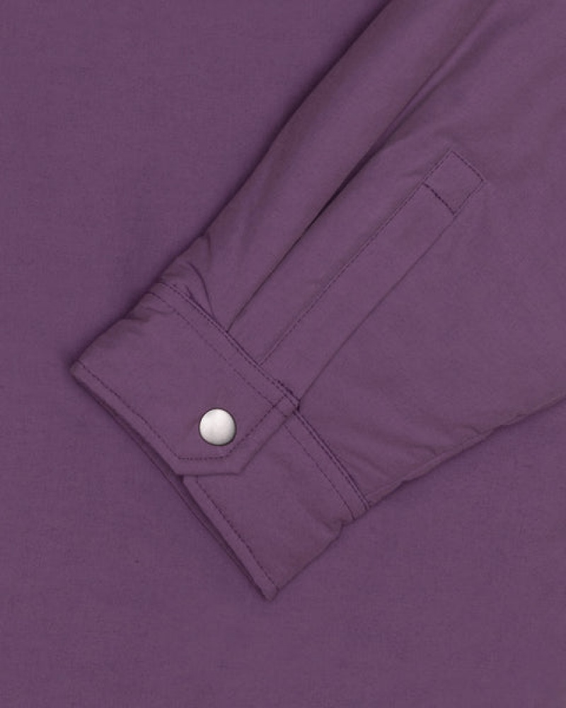 Camasa Barbati Stussy Căptușită Tech Over Shirt Violet | CMC-2779