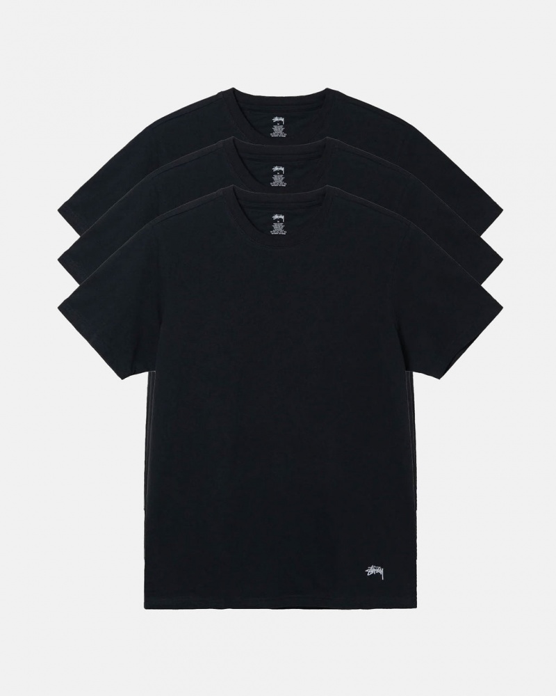 Camasa Barbati Stussy Stussy Undershirt Negrii | JNZ-9673