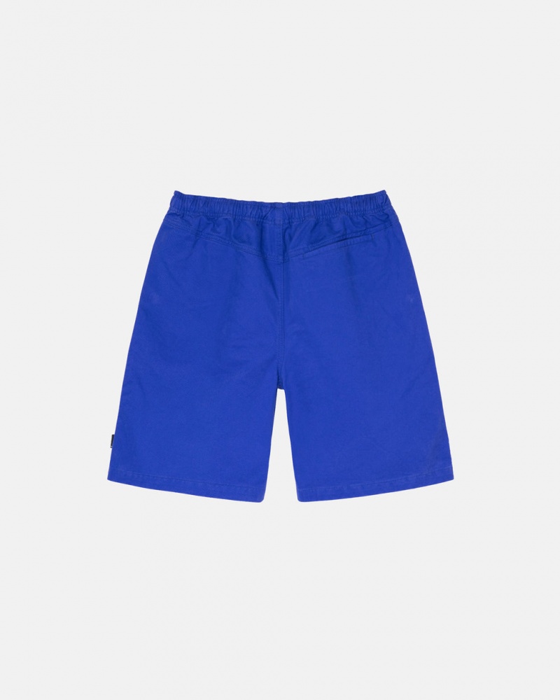 Costume De Baie Barbati Stussy Brushed Beach Scurte Albastri | YVA-9680