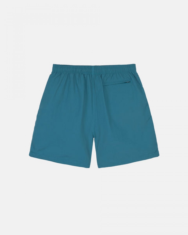 Costume De Baie Barbati Stussy Stock Apa Scurte Albastri | DQM-9264