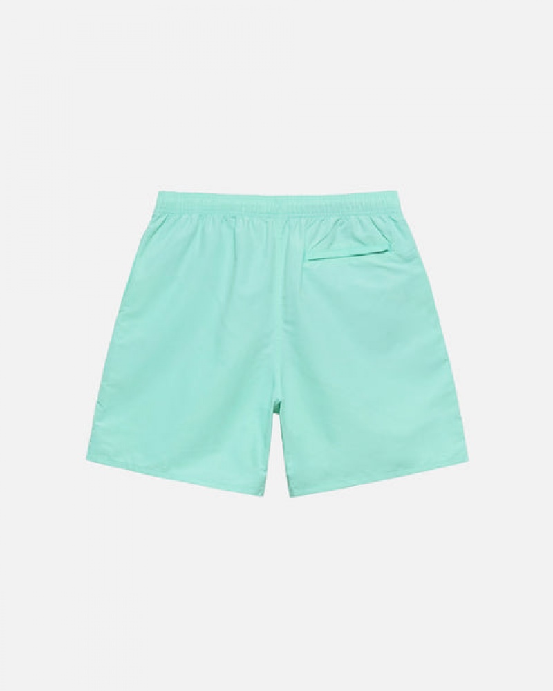 Costume De Baie Barbati Stussy Stock Apa Scurte Turcoaz Deschis | BGJ-7421