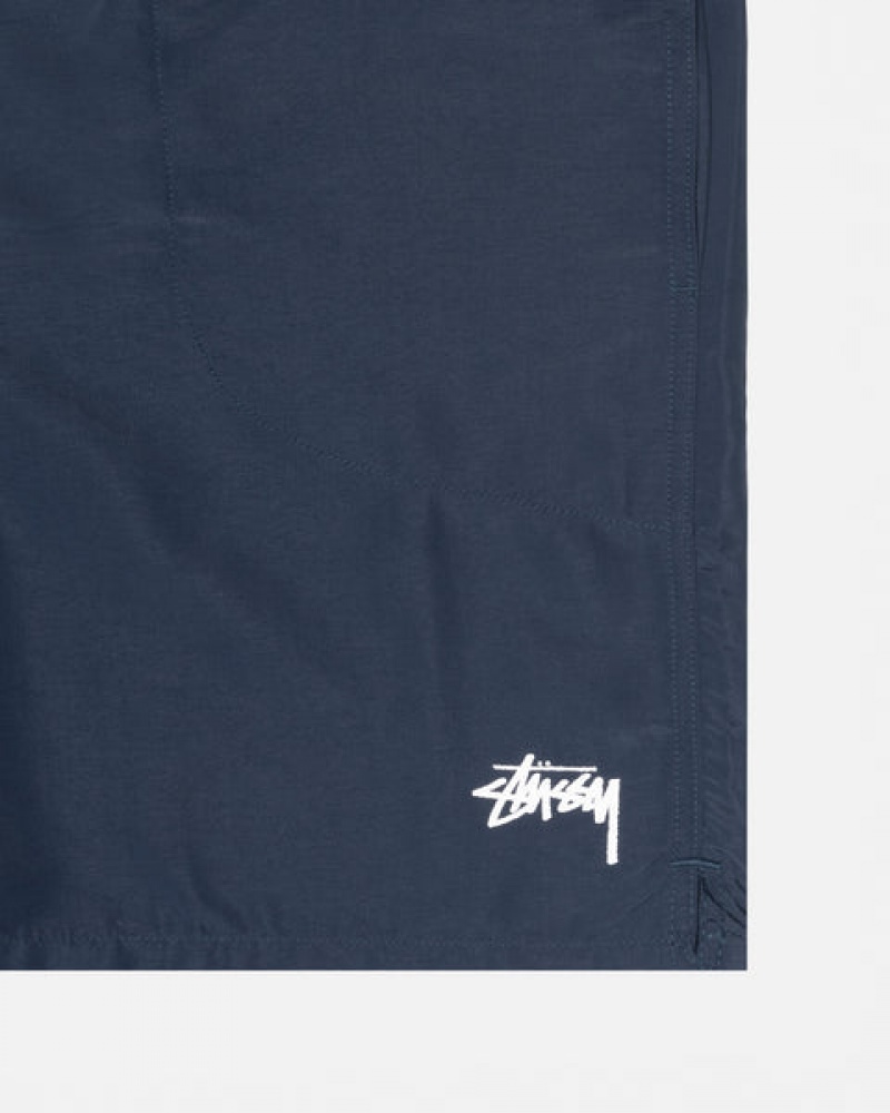 Costume De Baie Barbati Stussy Stock Apa Scurte Bleumarin | CFK-5477