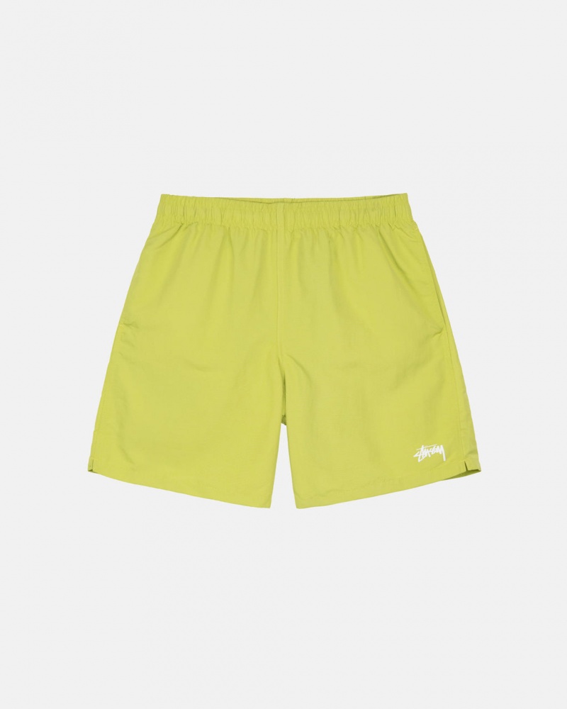 Costume De Baie Dama Stussy Stock Apa Scurte Verzi Deschis | CIW-0909