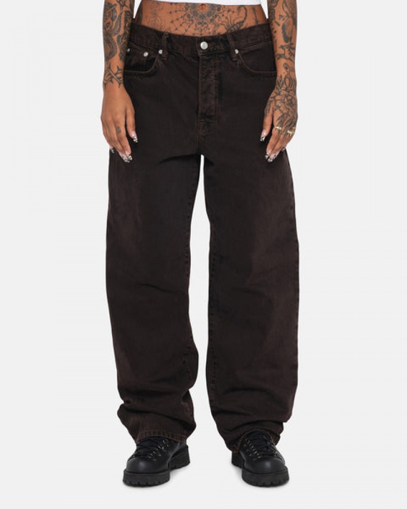 Denim Barbati Stussy Big Ol' Jean Denim Negrii | BZI-5390