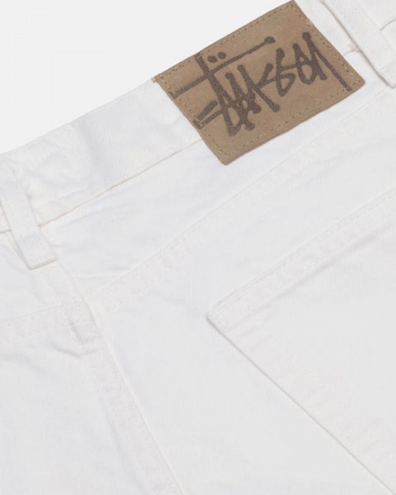 Denim Barbati Stussy Big Ol' Jean Overdyed Bej | VWL-7096