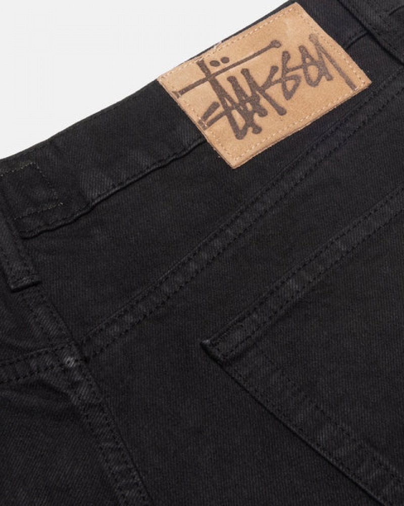 Denim Barbati Stussy Big Ol' Jean Overdyed Negrii | ZDI-1294