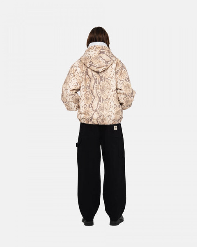 Geci Barbati Stussy Lucru Jacket Insulated Panza Snakeskin | CPJ-4591