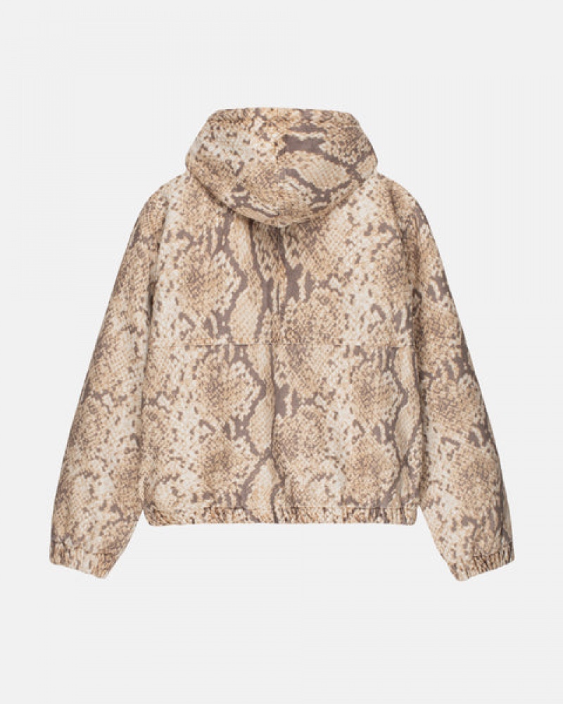 Geci Barbati Stussy Lucru Jacket Insulated Panza Snakeskin | CPJ-4591