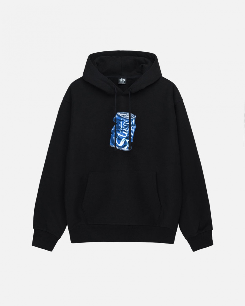 Hanorac cu Gluga Barbati Stussy Soda Can Hoodie Negrii | SXZ-4036