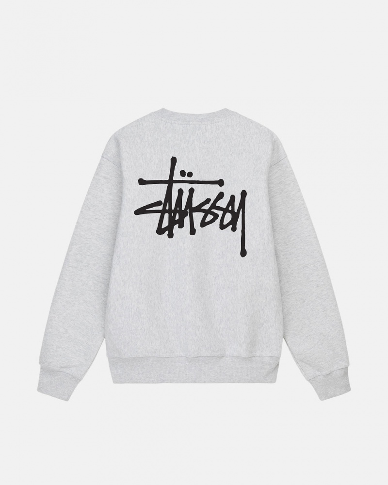 Hanorace Dama Stussy Basic Stussy Crew Gri | XLK-7669