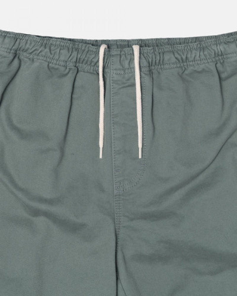 Pantaloni Barbati Stussy Brushed Beach Pant Verzi | CFQ-8578