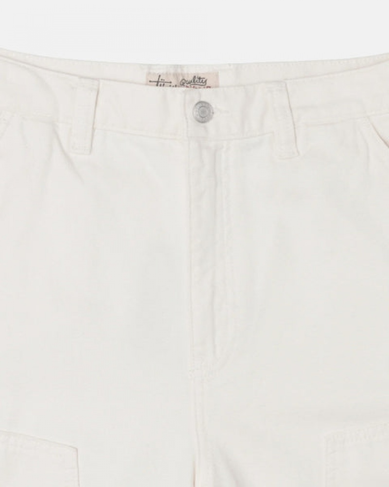 Pantaloni Barbati Stussy Lucru Pant Panza Bej | JHF-4459