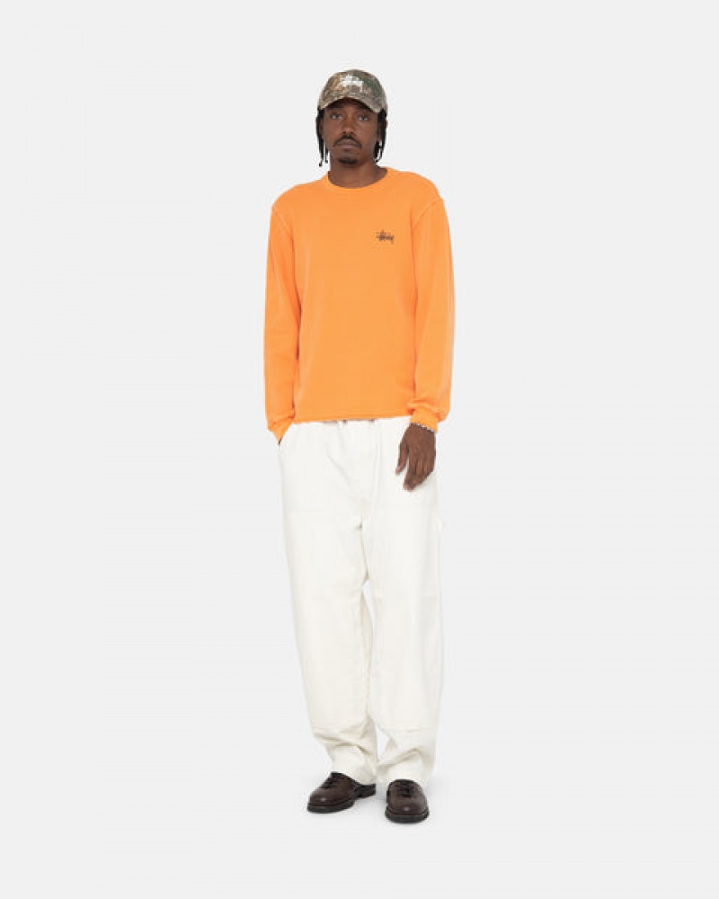 Pantaloni Barbati Stussy Lucru Pant Panza Bej | JHF-4459