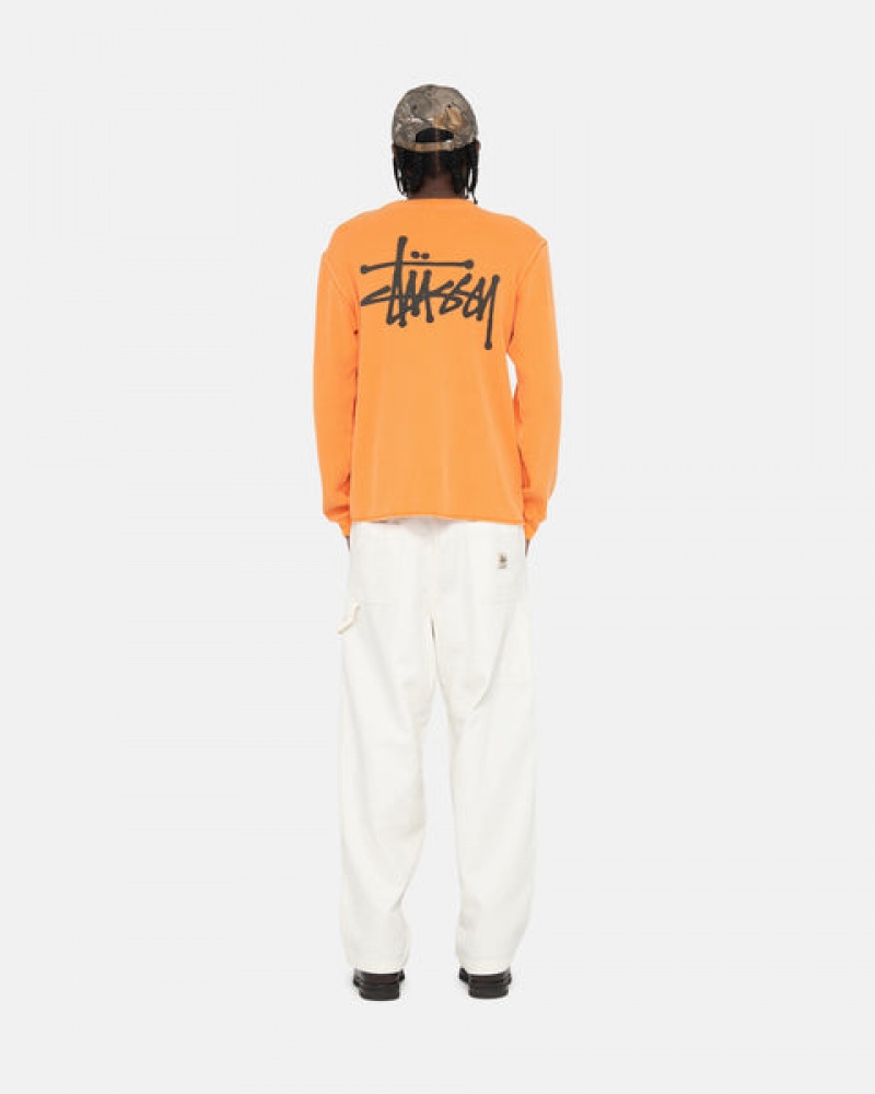 Pantaloni Barbati Stussy Lucru Pant Panza Bej | JHF-4459