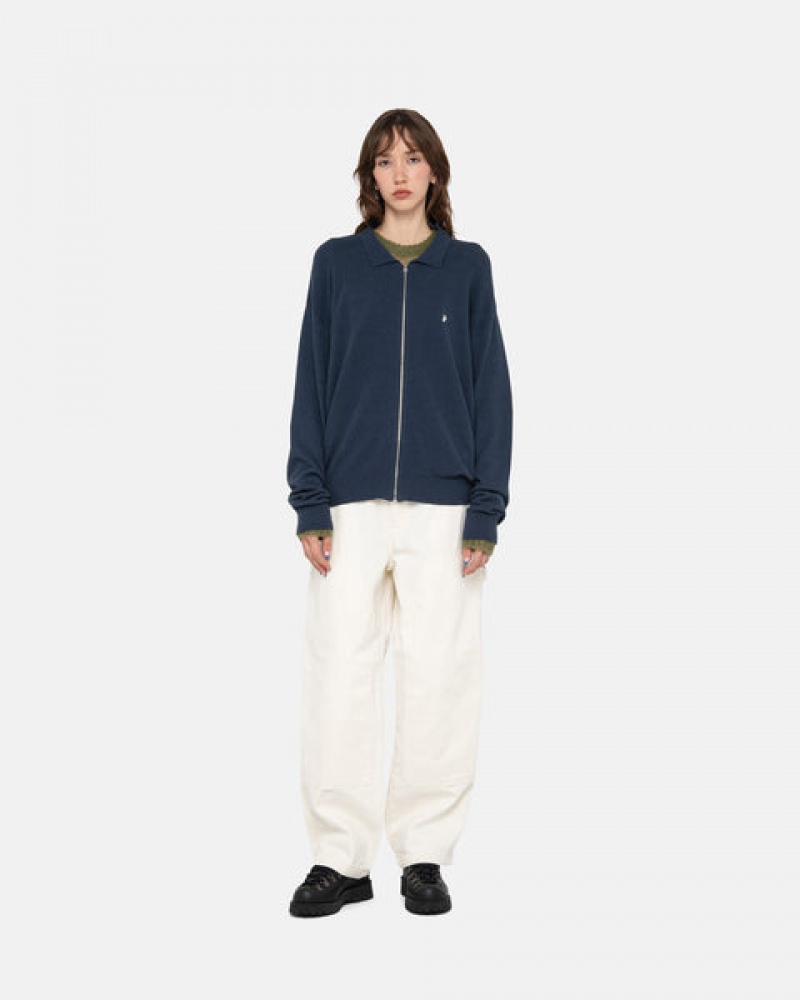 Pantaloni Barbati Stussy Lucru Pant Panza Bej | JHF-4459