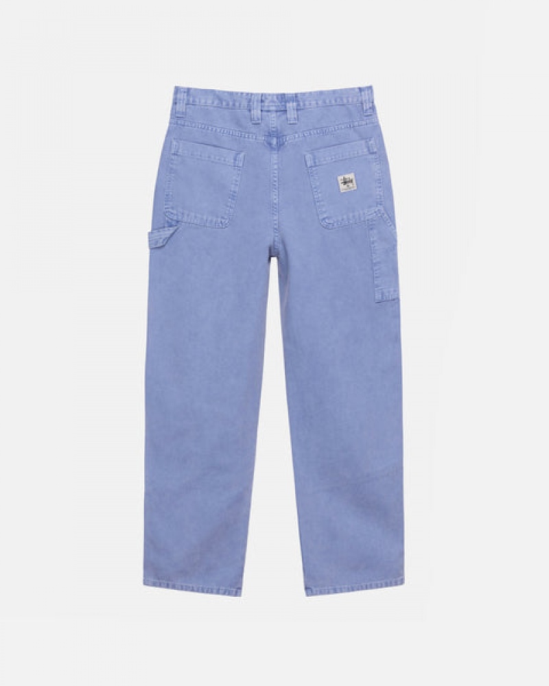 Pantaloni Barbati Stussy Lucru Pant Panza Violet | JNA-8974