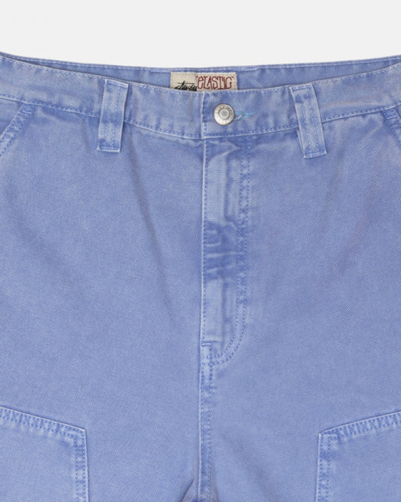 Pantaloni Barbati Stussy Lucru Pant Panza Violet | JNA-8974