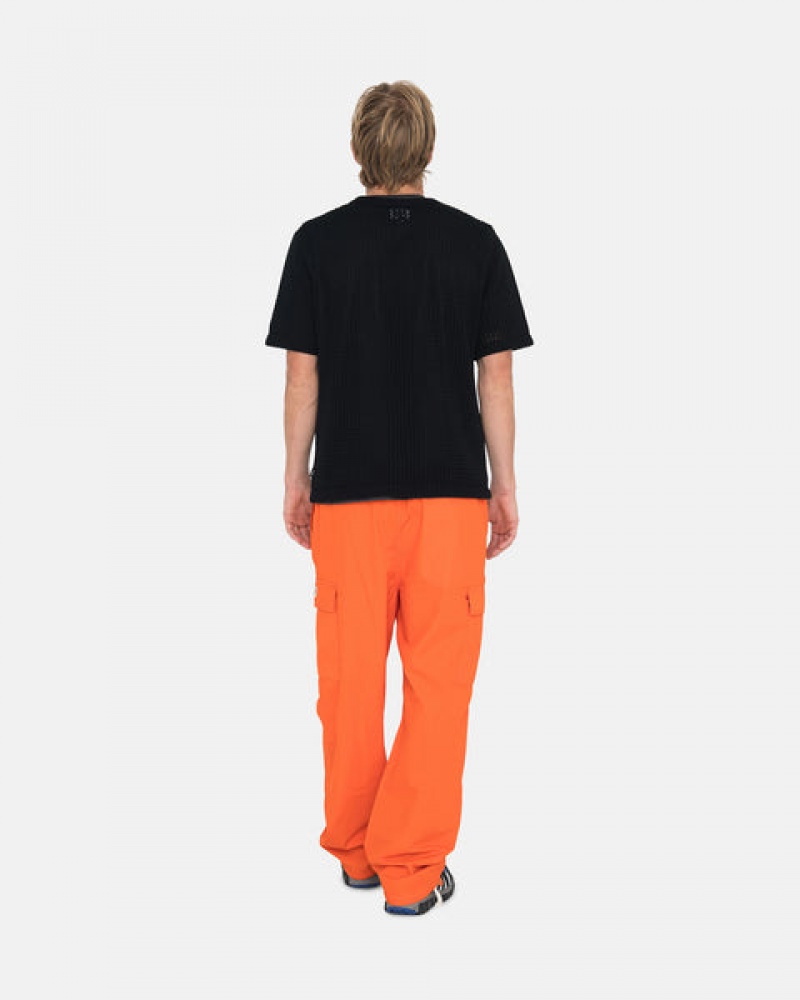 Pantaloni Barbati Stussy Ripstop Cargo Beach Pant Portocalii | GAI-2289