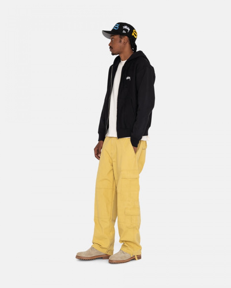 Pantaloni Barbati Stussy Ripstop Surplus Cargo Galbeni | YYY-9370