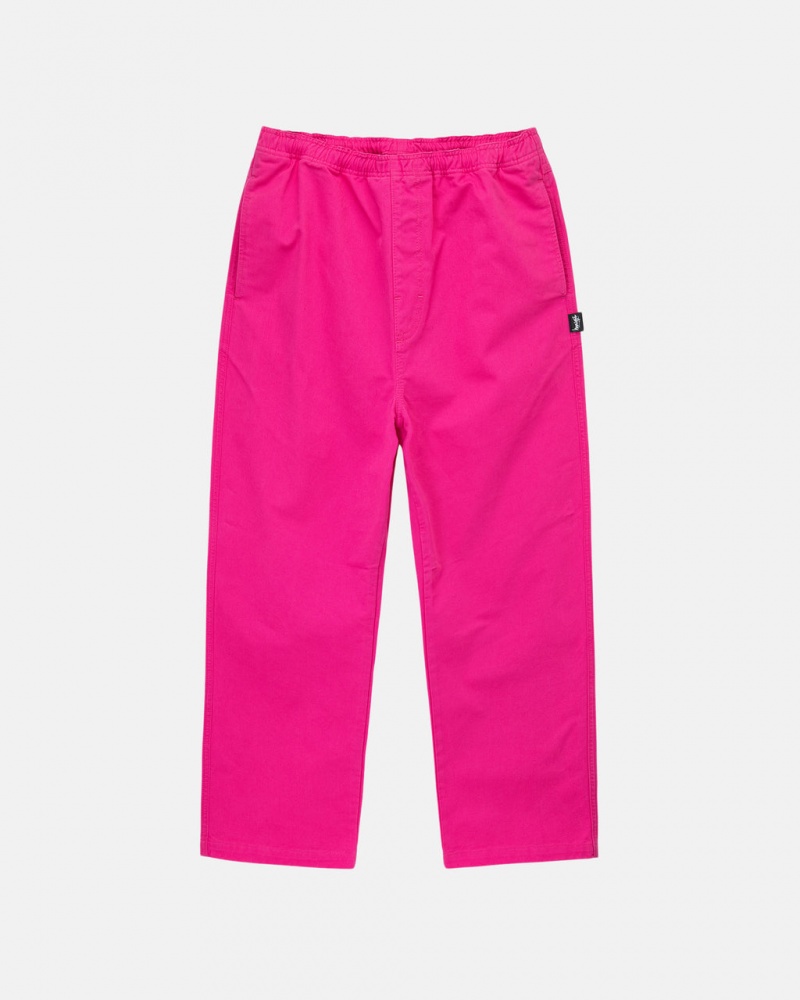 Pantaloni Dama Stussy Brushed Beach Pant Roz | SBI-6436