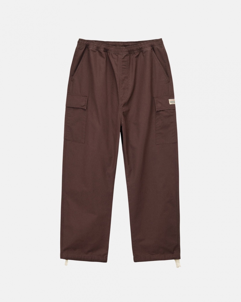 Pantaloni Dama Stussy Ripstop Cargo Beach Pant Maro | UAZ-9118