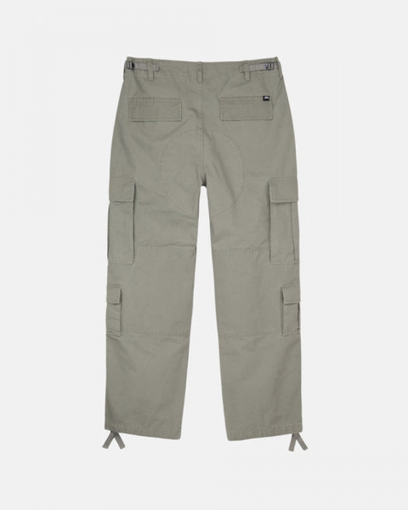 Pantaloni Dama Stussy Surplus Cargo Ripstop Masline Verzi | KMP-8541