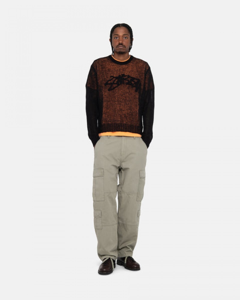 Pantaloni Dama Stussy Surplus Cargo Ripstop Masline Verzi | KMP-8541