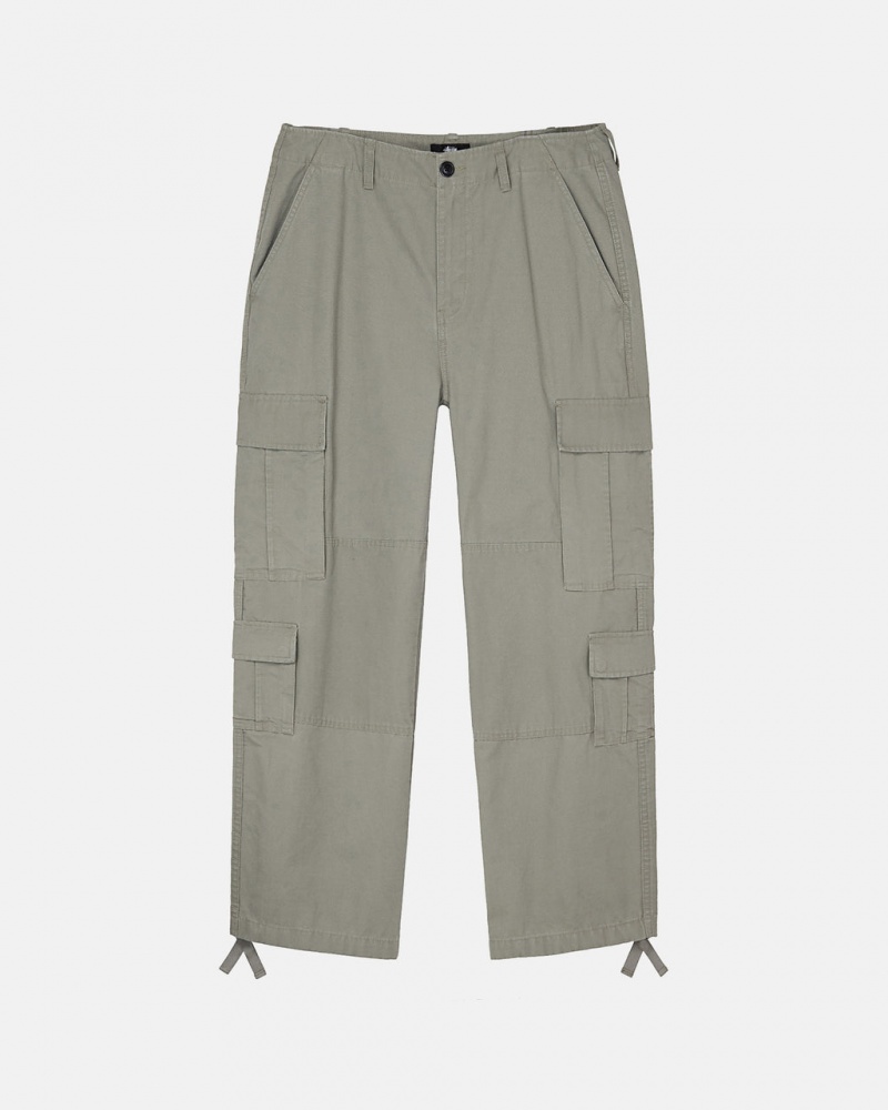 Pantaloni Dama Stussy Surplus Cargo Ripstop Masline Verzi | KMP-8541