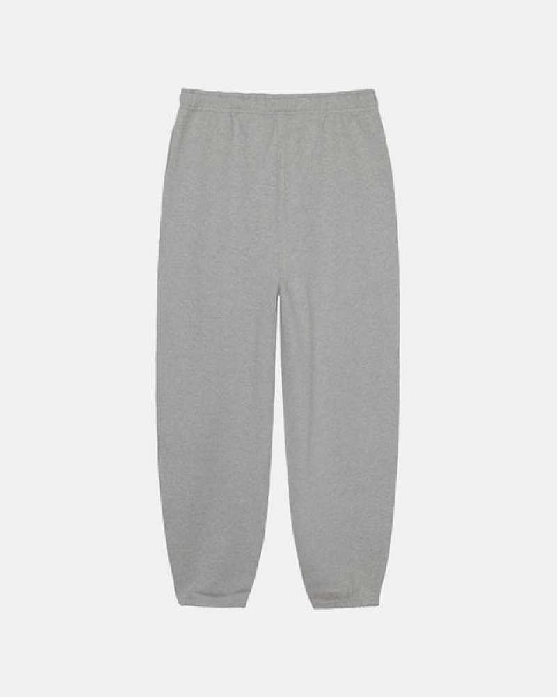 Pantaloni De Trening Barbati Stussy Fleece Pant Gri Inchis | YFT-1869