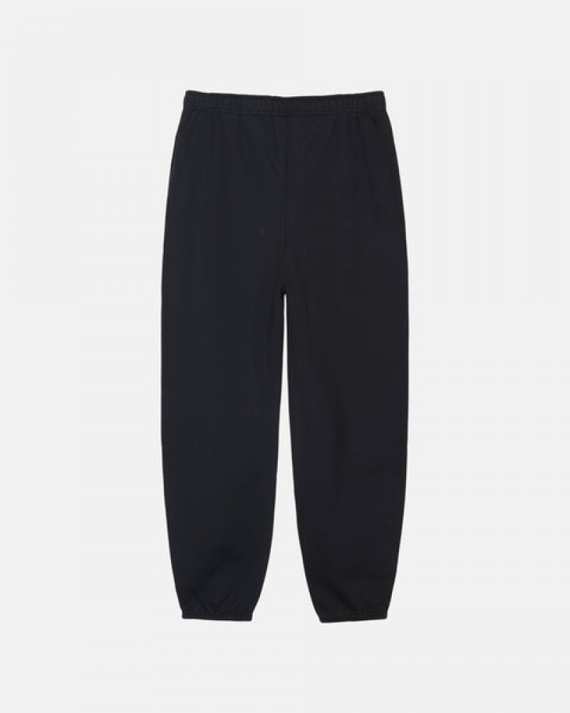 Pantaloni De Trening Barbati Stussy Stone Wash Fleece Pant Negrii | KTI-6102