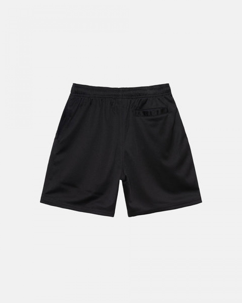 Pantaloni Scurti Barbati Stussy 4X4 Mesh Scurte Negrii | OGF-9032