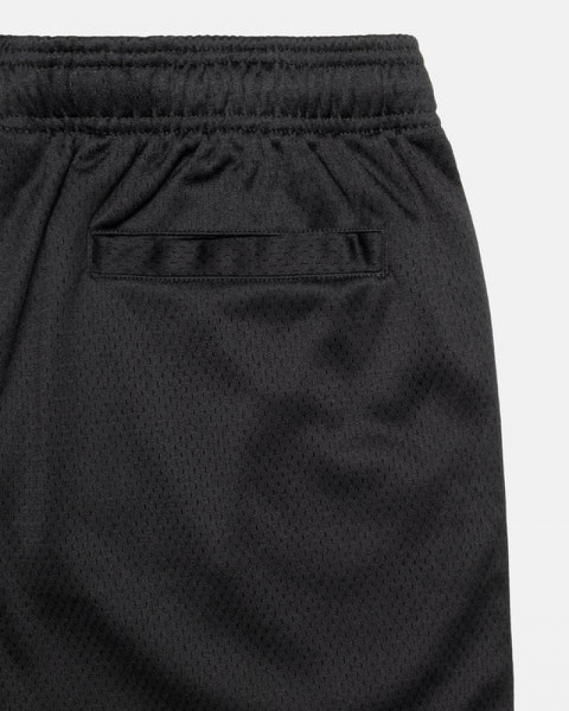 Pantaloni Scurti Barbati Stussy 4X4 Mesh Scurte Negrii | OGF-9032