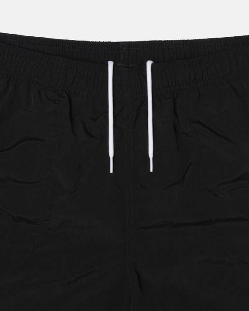 Pantaloni Scurti Barbati Stussy Apa Scurte Big Basic Negrii | PYO-0633