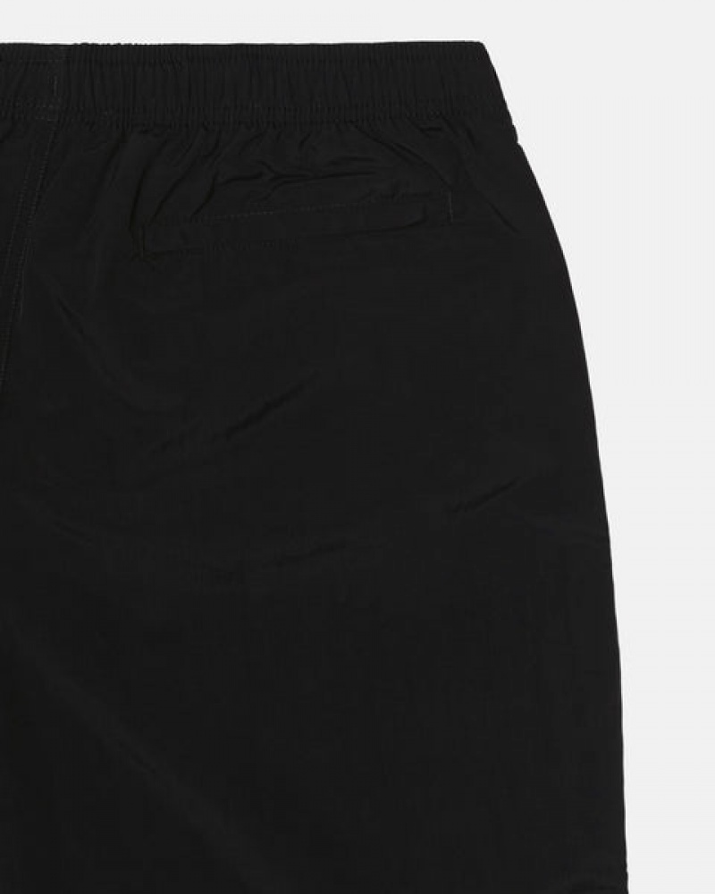 Pantaloni Scurti Barbati Stussy Apa Scurte Big Basic Negrii | PYO-0633