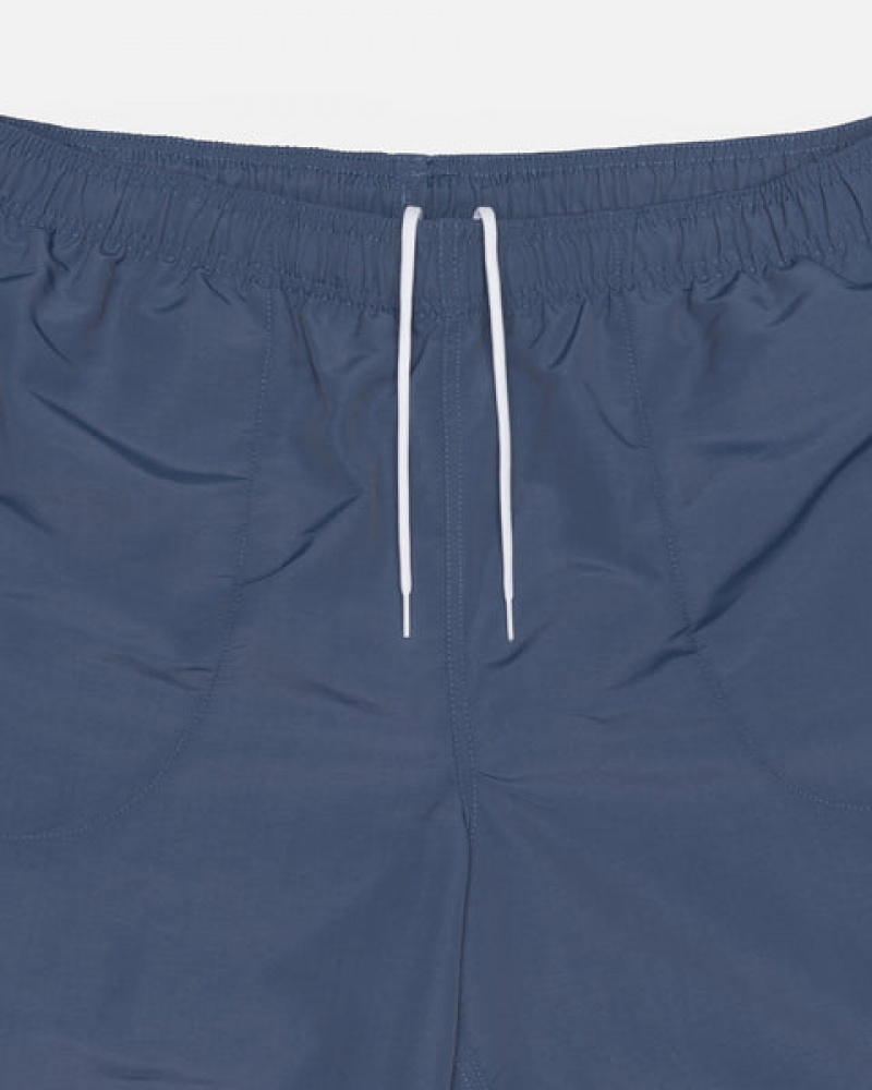 Pantaloni Scurti Barbati Stussy Apa Scurte Big Basic Bleumarin | MTI-0355