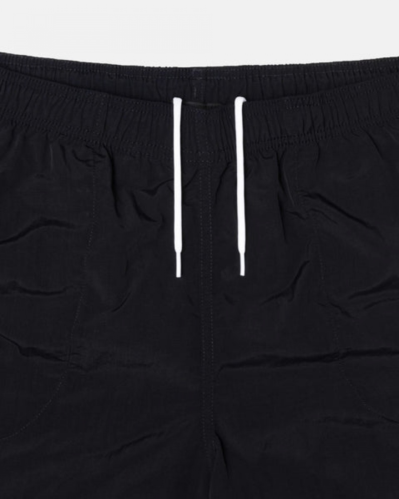 Pantaloni Scurti Barbati Stussy Apa Scurte Stock Negrii | OUZ-5280