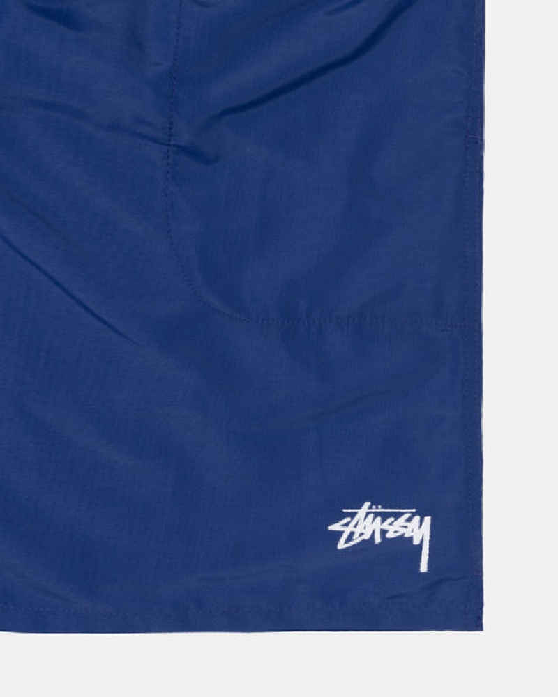 Pantaloni Scurti Barbati Stussy Apa Scurte Stock Albastri | TLP-6678