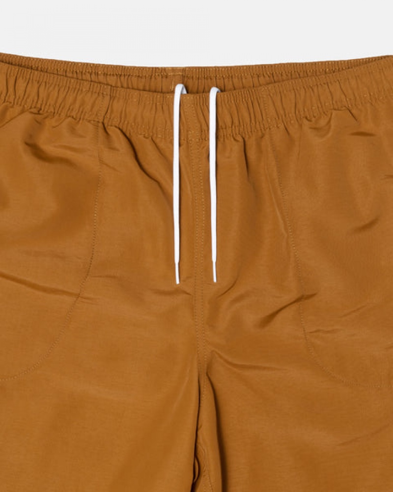 Pantaloni Scurti Barbati Stussy Apa Scurte Stock Maro | UVK-8169