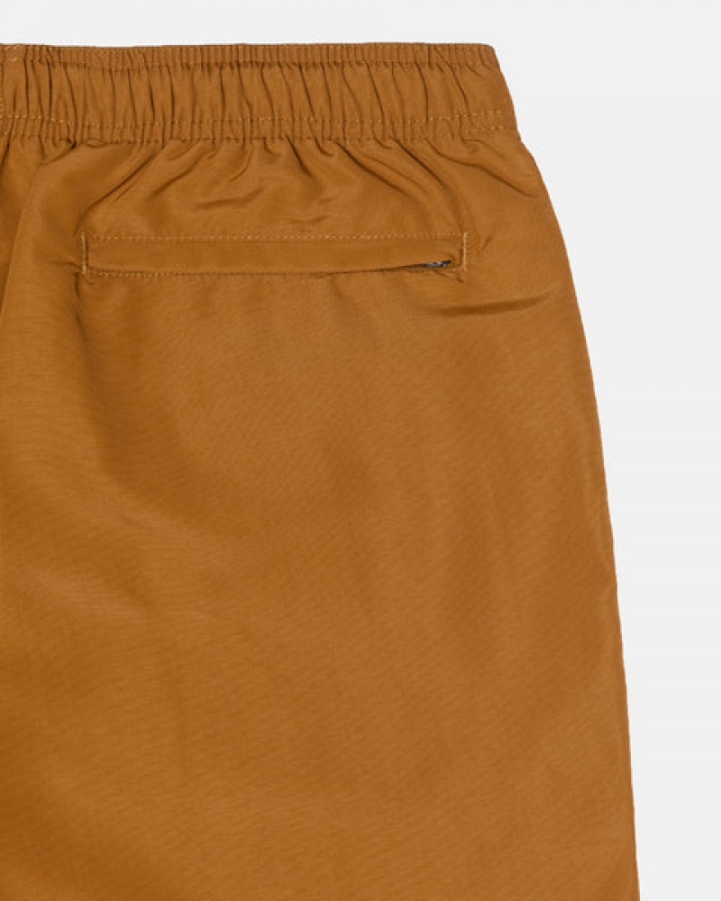 Pantaloni Scurti Barbati Stussy Apa Scurte Stock Maro | UVK-8169