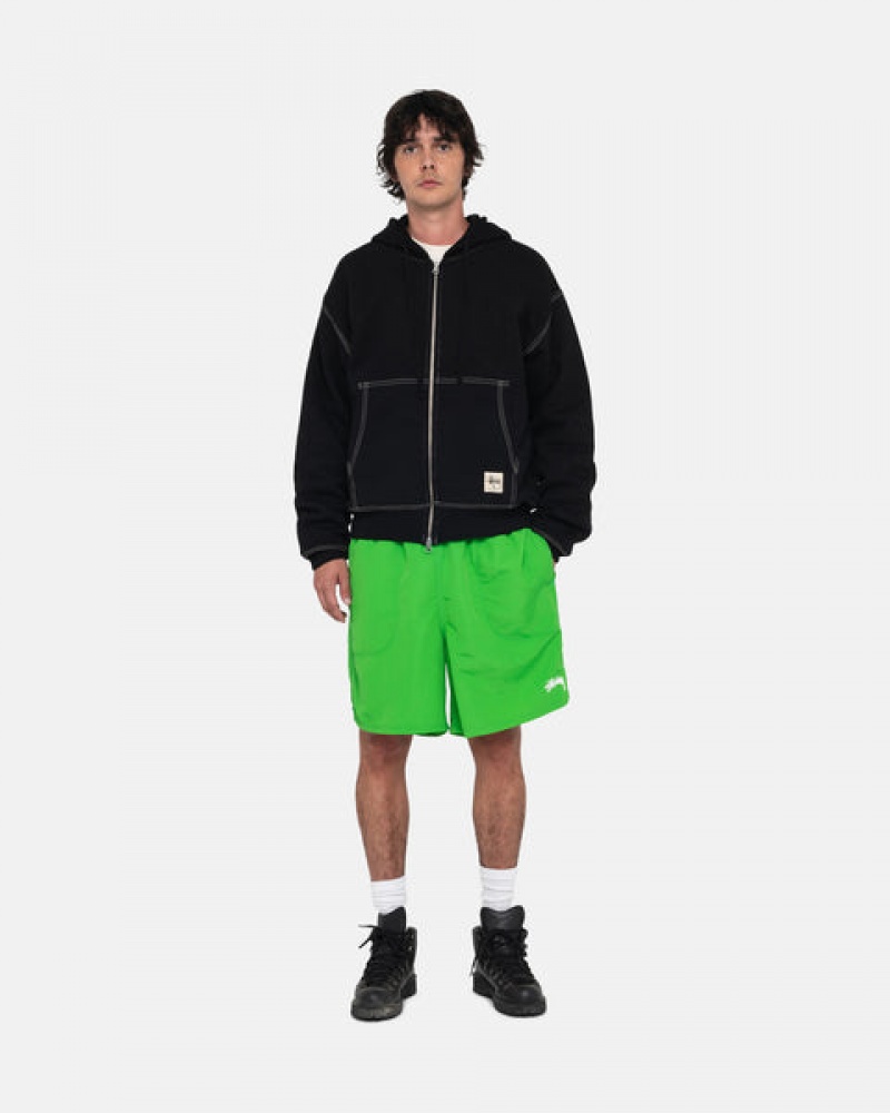 Pantaloni Scurti Barbati Stussy Apa Scurte Stock Verzi | IKY-6762