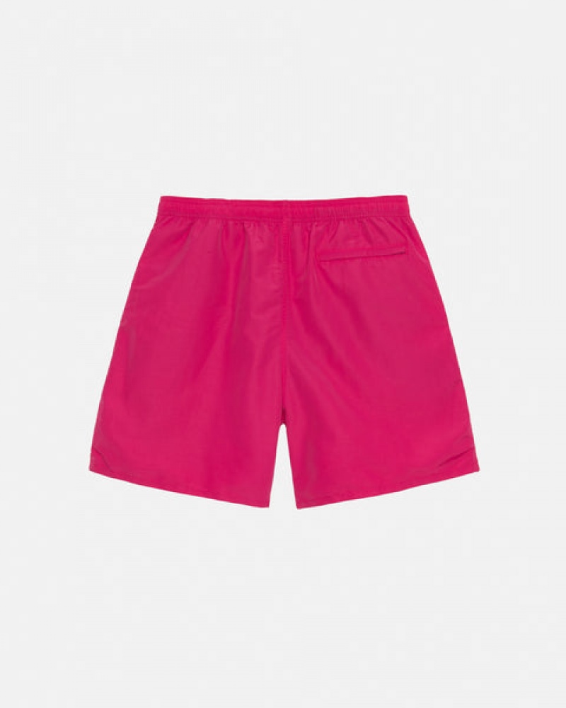 Pantaloni Scurti Barbati Stussy Apa Scurte Stock Roz | CTV-0250