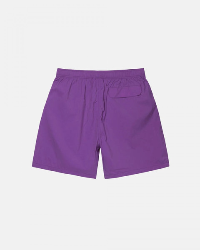 Pantaloni Scurti Barbati Stussy Big Stock Nailon Scurte Violet | DDN-7024