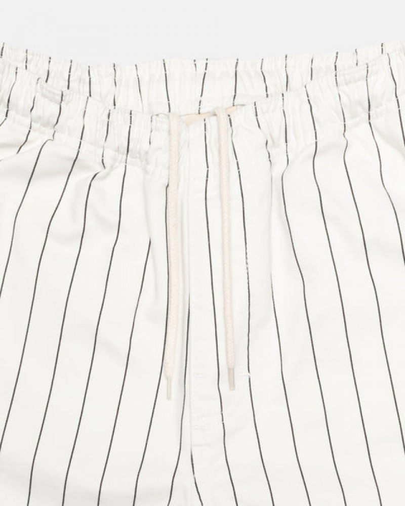 Pantaloni Scurti Barbati Stussy Brushed Beach Scurte Bej | UYG-7151